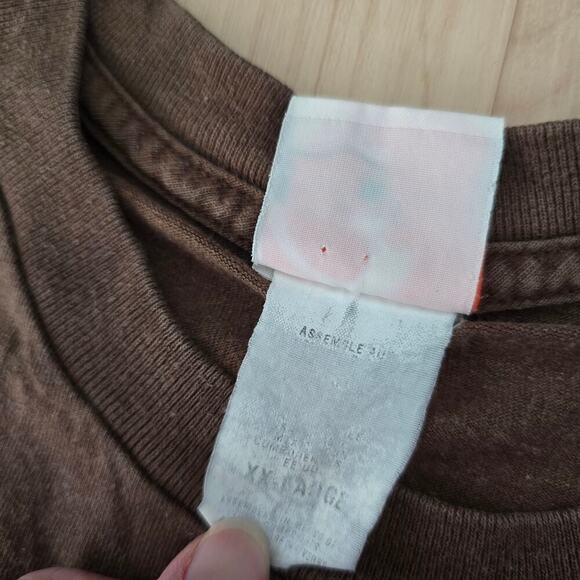 Vintage UPS Logo Parody T-shirt Brown Anchor Blue Size XXL Up Yours - Picture 3 of 7